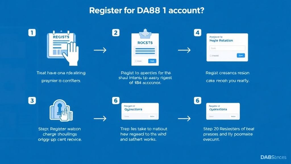 Đăng ký DA88 - Hướng dẫn chi tiết để bắt đầu trải nghiệm cá cược đỉnh cao cùng DA88 LINK mới nhất