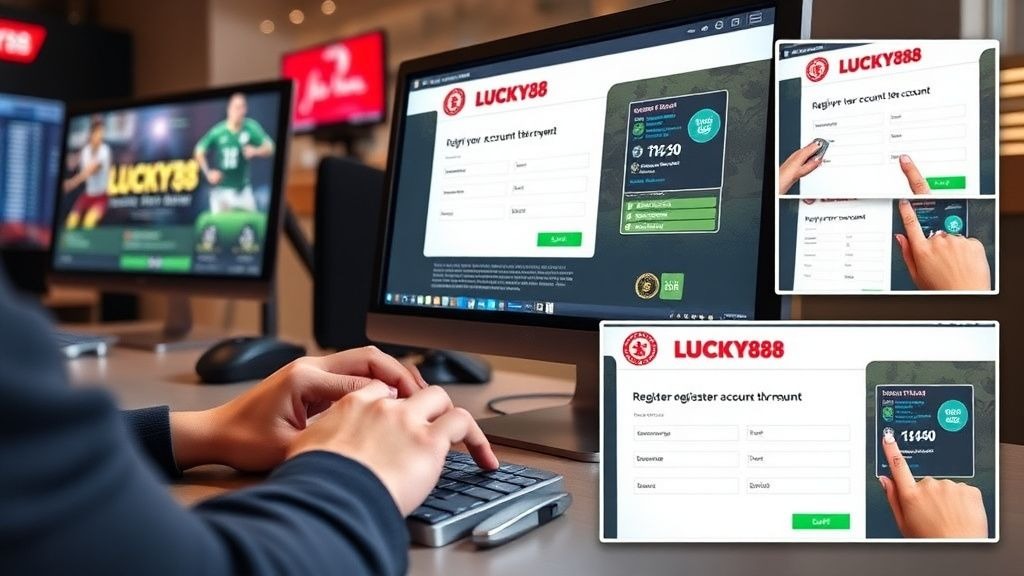 Đăng ký LUCKY88 dễ dàng - Bước chân tới thế giới cá cược đỉnh cao và nhiều ưu đãi hấp dẫn