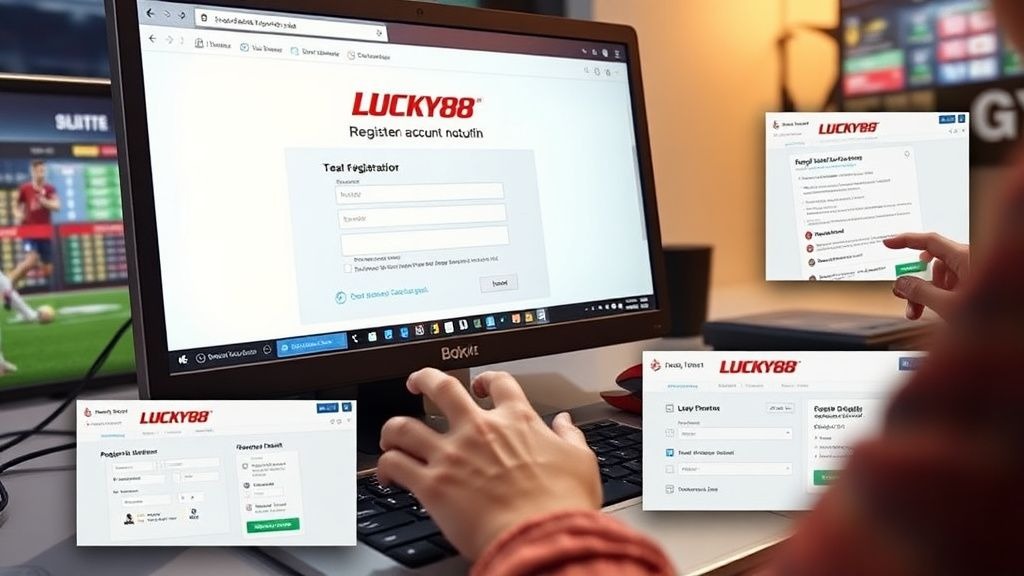 Đăng ký LUCKY88 dễ dàng - Bước chân tới thế giới cá cược đỉnh cao và nhiều ưu đãi hấp dẫn