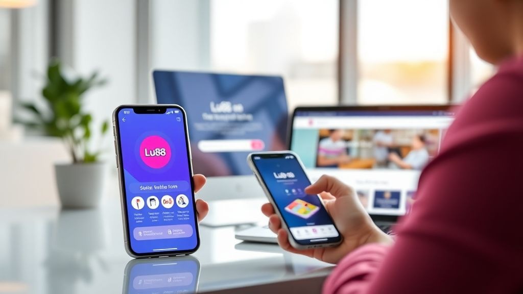 Tải app Lu88 - Khám phá nền tảng cá cược trực tuyến tin cậy và tiện lợi