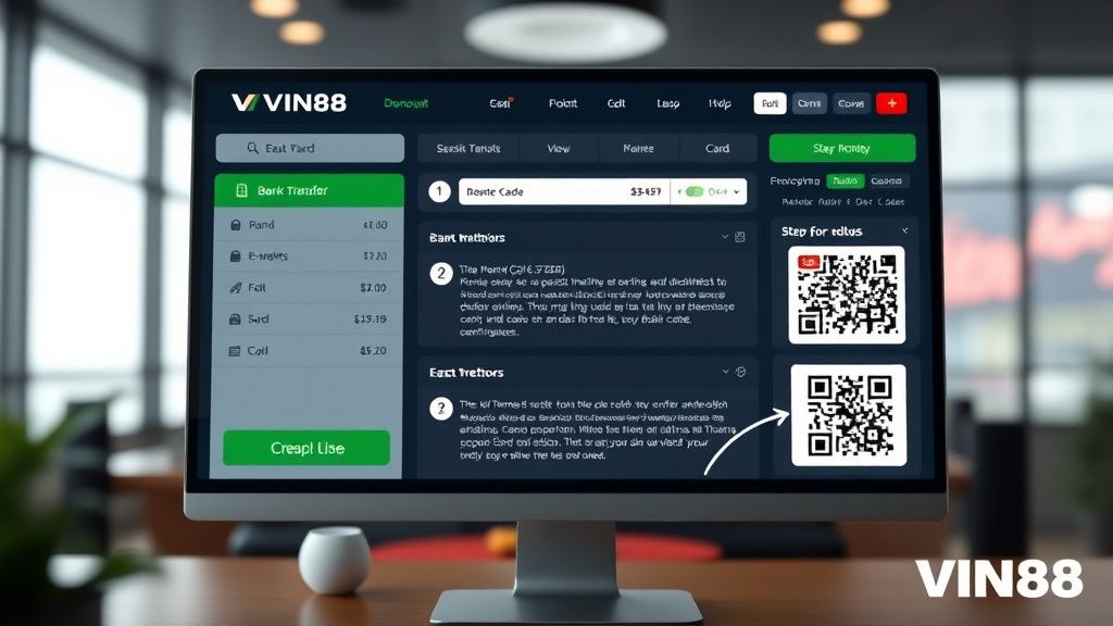 Nạp Tiền VIN88 - Hướng Dẫn Chi Tiết Để Bắt Đầu Chơi Game Thật Dễ Dàng Và An Toàn
