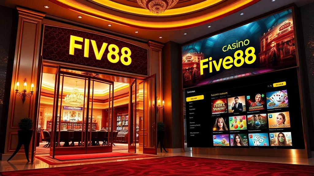 Khám Phá Casino Five88 - Trải Nghiệm Đỉnh Cao Cùng Nhà Cái Uy Tín Nhất Hiện Nay