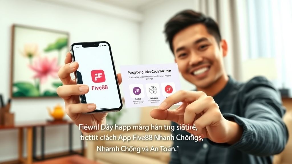 Tải app Five88 - Trải Nghiệm Cá Cược Đỉnh Cao Ngay Trên Điện Thoại Của Bạn