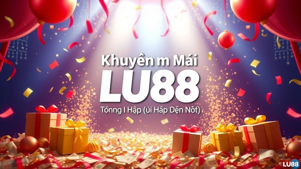 Khuyến Mãi LU88 - Cơ Hội Vàng Nhận Ưu Đãi Hấp Dẫn Trong Thế Giới Cược Trực Tuyến