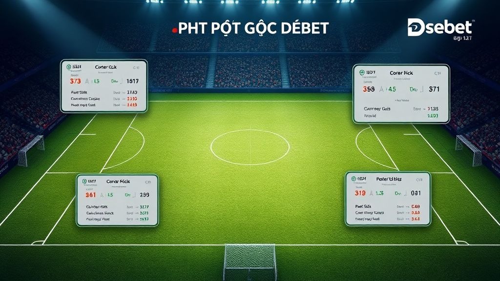 Kèo phạt góc Debet - Bí quyết soi kèo chính xác và chiến thuật săn thưởng hiệu quả