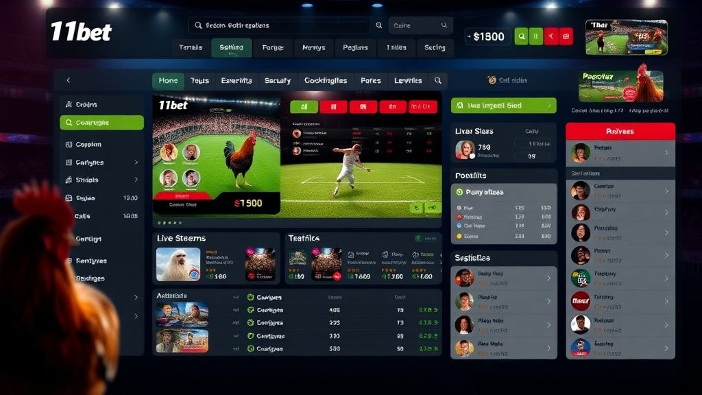 Khám phá Đá Gà 11Bet - Trải Nghiệm Giải Trí Đỉnh Cao Trên Nền Tảng Đẳng Cấp