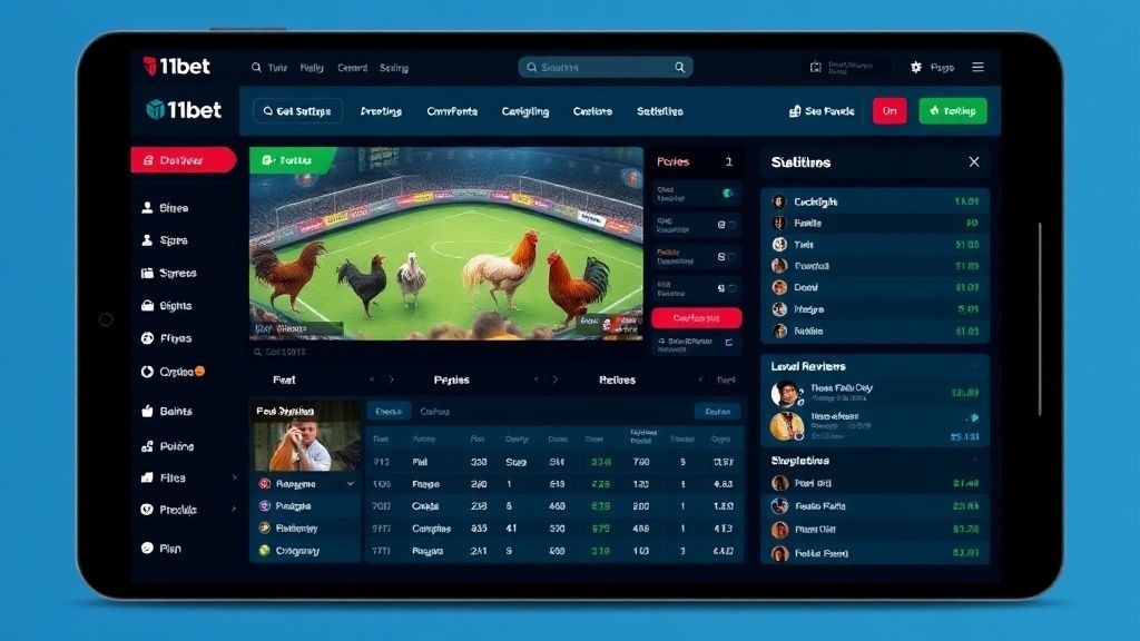 Khám phá Đá Gà 11Bet - Trải Nghiệm Giải Trí Đỉnh Cao Trên Nền Tảng Đẳng Cấp