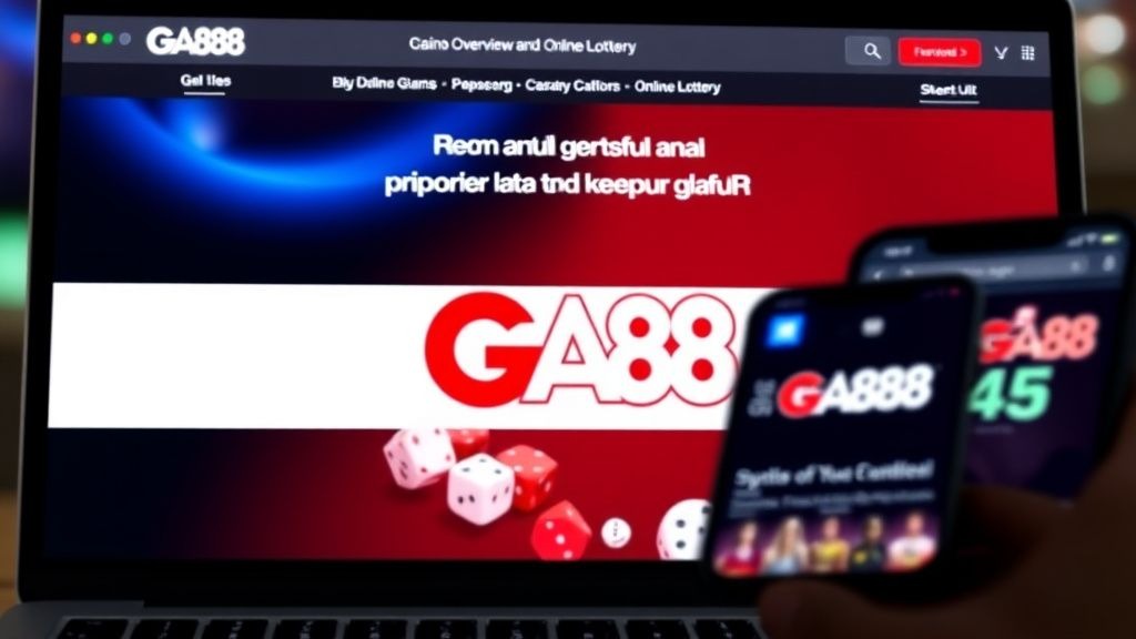 Khám Phá Lô Đề GA88 – Nhà Cái Đổi Mới Trong Thế Giới Game Trực Tuyến