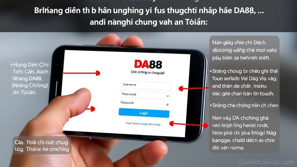 Đăng Nhập DA88 - Hướng Dẫn Chi Tiết Để Truy Cập Cá Cược Một Cách Nhanh Chóng và An Toàn