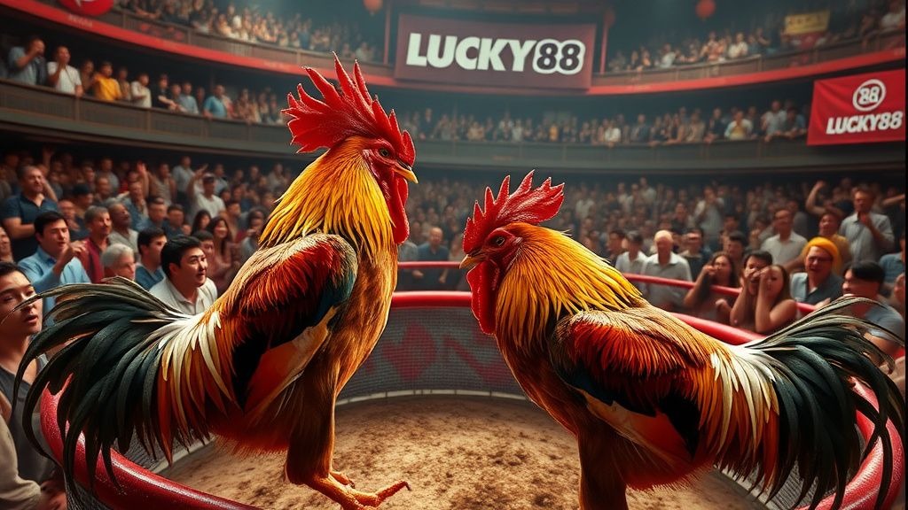 Đá gà LUCKY88 – Trải Nghiệm Cá Cược Đỉnh Cao Với Các Trận Đấu Hấp Dẫn