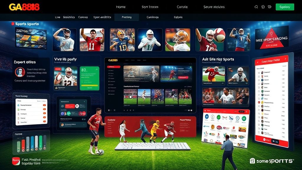 Thể Thao GA888 - Địa Chỉ Cá Cược Thể Thao Đáng Tin Cậy và Đa Dạng Lựa Chọn