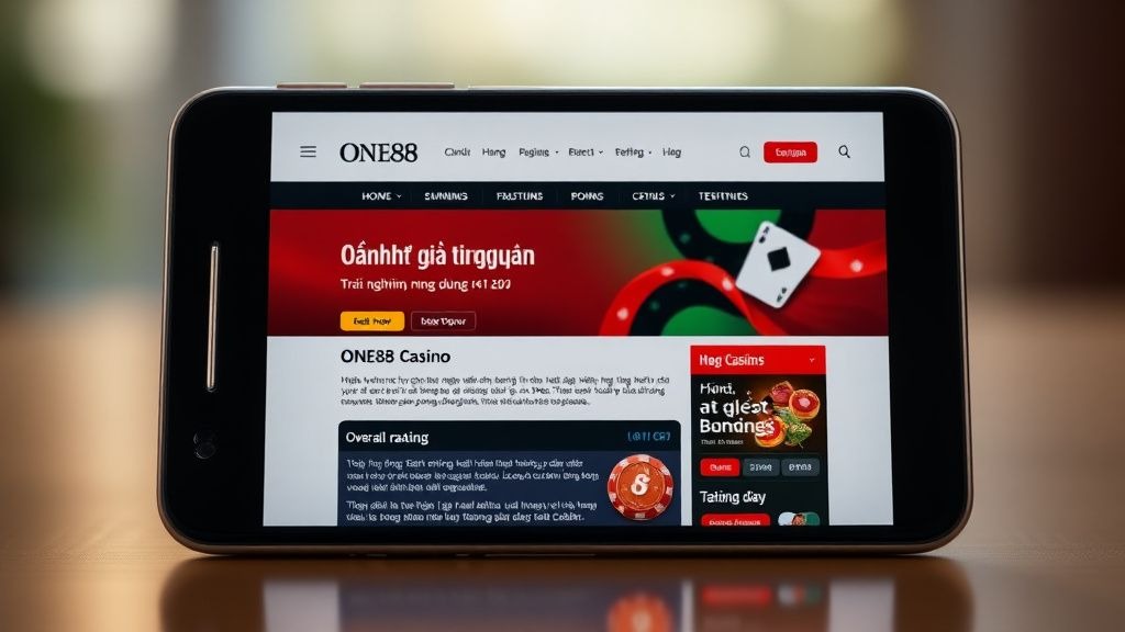 Khám phá Casino ONE88 - Nền tảng cá cược hàng đầu mang lại trải nghiệm đỉnh cao cho người chơi Việt