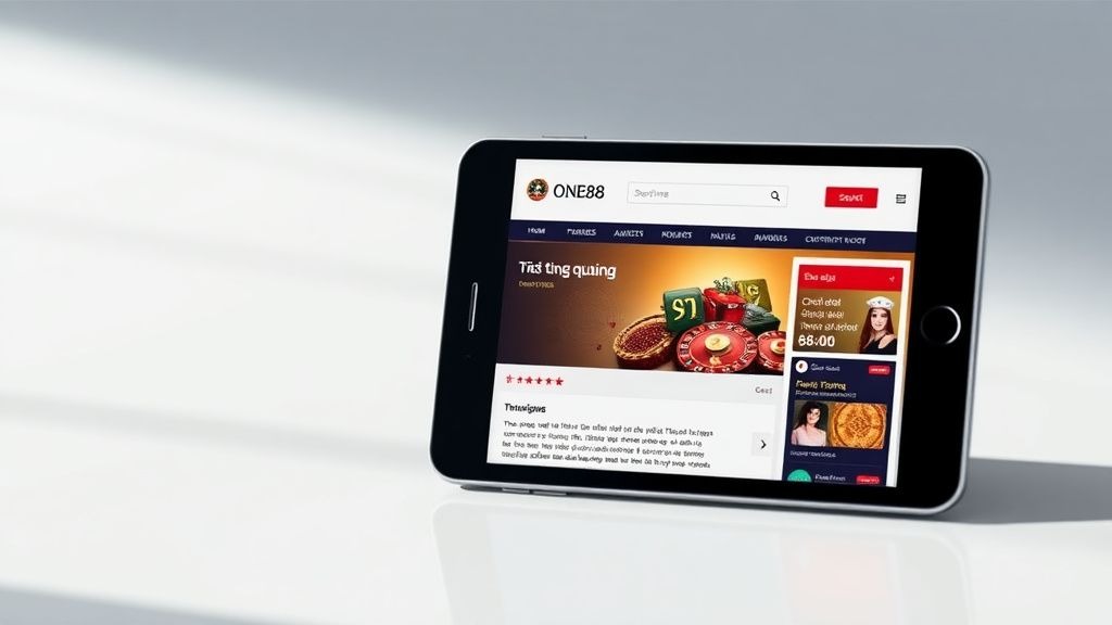 Khám phá Casino ONE88 - Nền tảng cá cược hàng đầu mang lại trải nghiệm đỉnh cao cho người chơi Việt