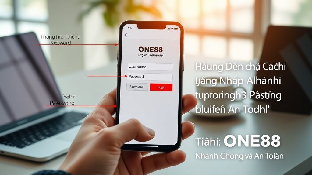 Đăng nhập ONE88 - Hướng Dẫn Chi Tiết Từng Bước Để Truy Cập An Toàn Và Nhanh Chóng
