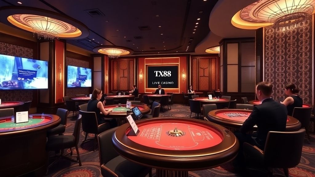 Khám Phá Đỉnh Cao của Trò Chơi - Live Casino TX88 - Hành Trình Giải Trí Đẳng Cấp Cao