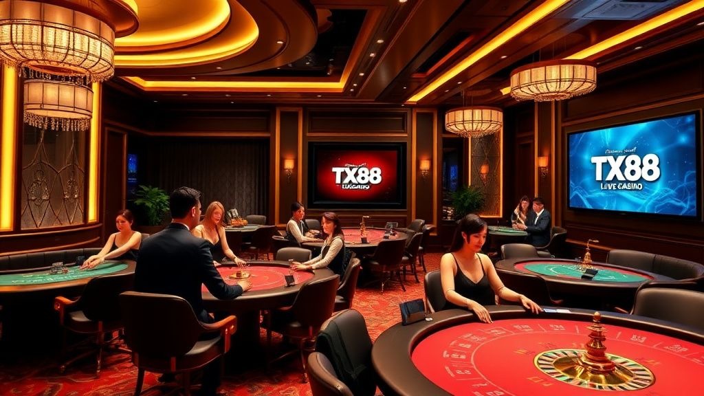 Khám Phá Đỉnh Cao của Trò Chơi - Live Casino TX88 - Hành Trình Giải Trí Đẳng Cấp Cao