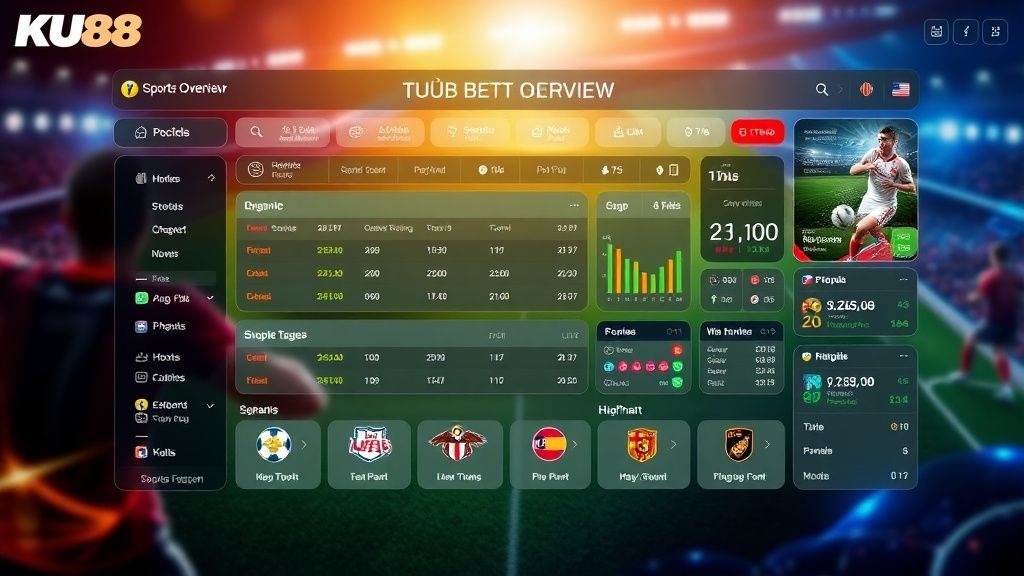 Khám Phá Thể Thao Ku88 - Nền Tảng Cá Cược Đỉnh Cao Hàng Đầu Cho Người Chơi Thật Sự Thích Thú