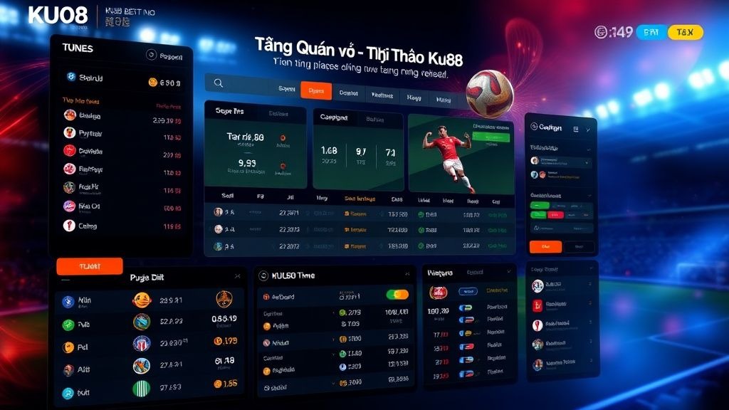 Khám Phá Thể Thao Ku88 - Nền Tảng Cá Cược Đỉnh Cao Hàng Đầu Cho Người Chơi Thật Sự Thích Thú