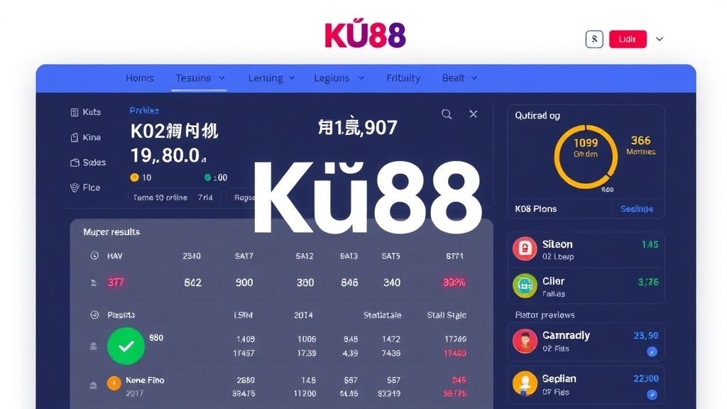 Khám Phá Xổ Số Ku88 - Nền Tảng Tham Gia Lọt Top May Mắn Đặc Biệt