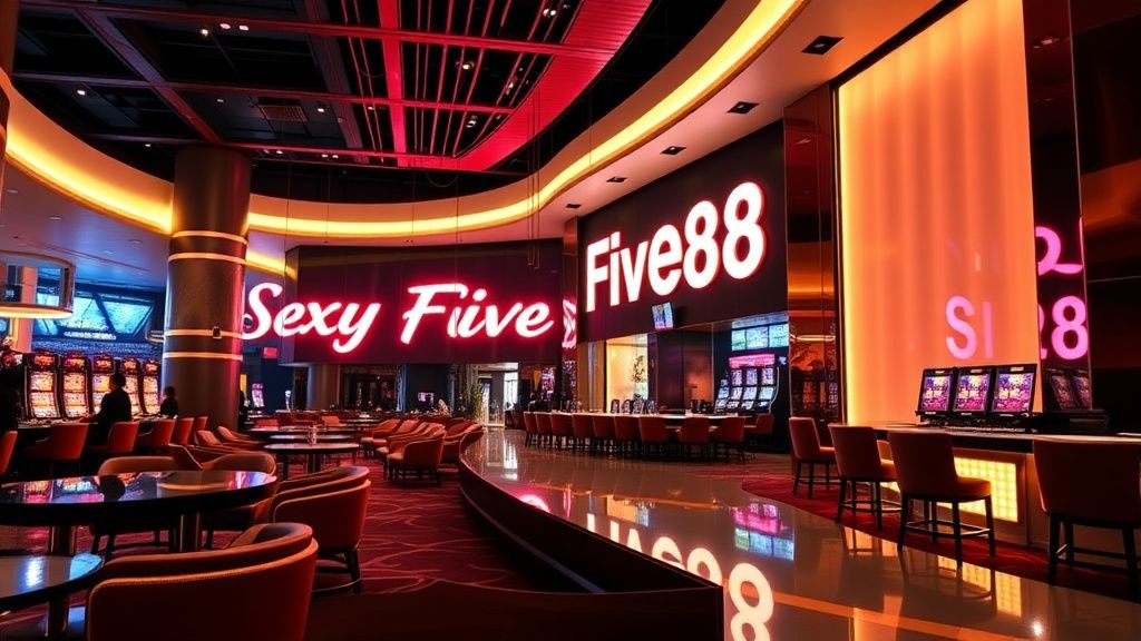 Trải Nghiệm Độc Đáo Với Sexy Casino Five88 - Sự Kết Hợp Hoàn Hảo Giữa Giải Trí Và May Mắn