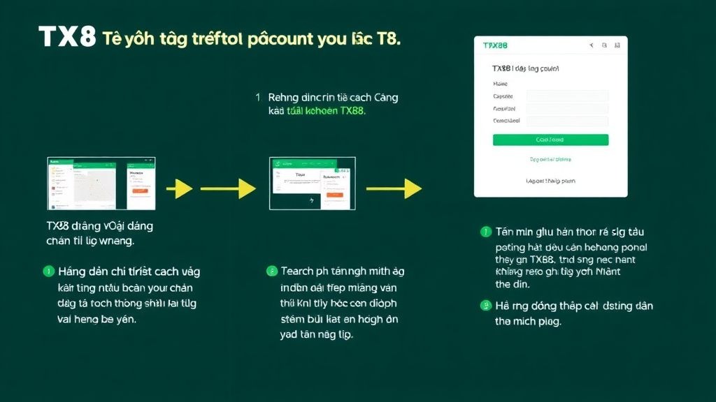 Hướng dẫn chi tiết cách đăng ký tài khoản TX88 - Bước đơn giản để tận hưởng trải nghiệm cá cược đỉnh cao