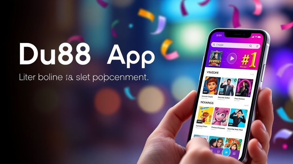 Du88 app - Cổng Giải Trí Đa Dạng Gây Sức Hút Mạnh Mẽ Trong Thị Trường Game