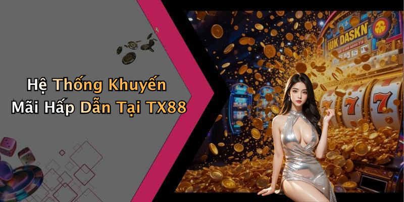 Hệ Thống Khuyến Mãi Hấp Dẫn Tại TX88