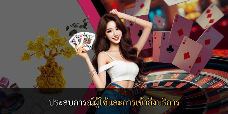 ประสบการณ์ผู้ใช้และการเข้าถึงบริการ