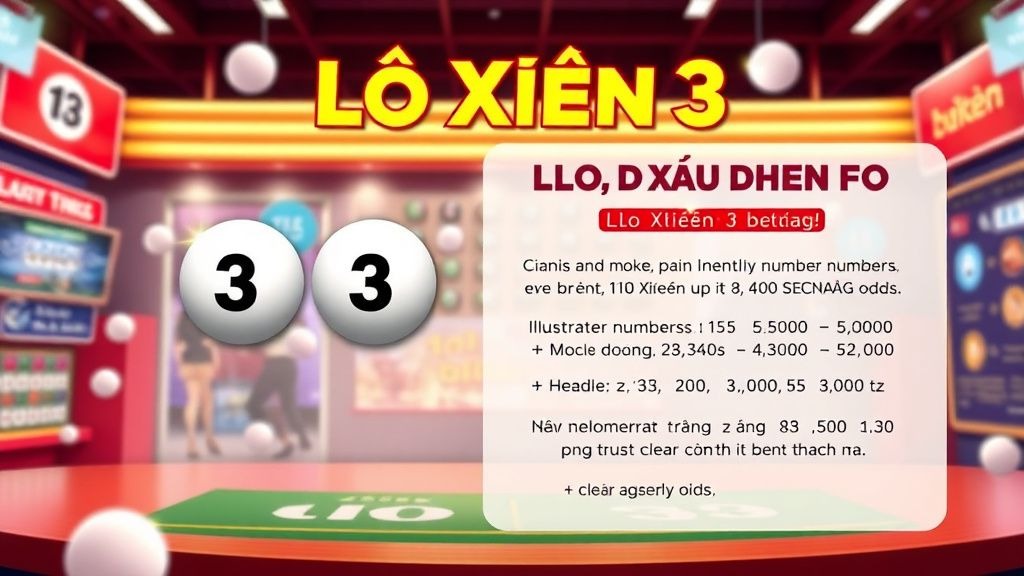 Lô Xiên 3 - Trò Chơi Đầy Thú Vị và Cơ Hội Chiến Thắng Trên Lode88