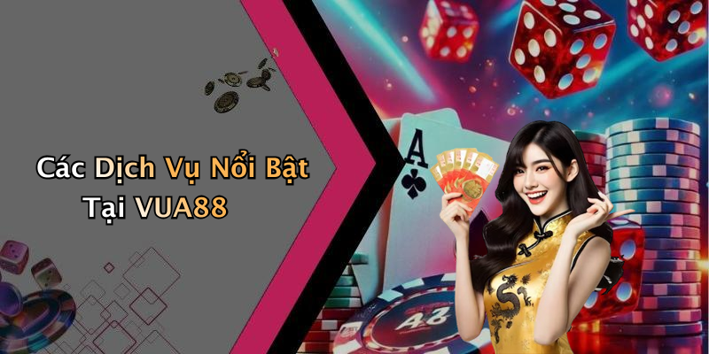 Các Dịch Vụ Nổi Bật Tại VUA88