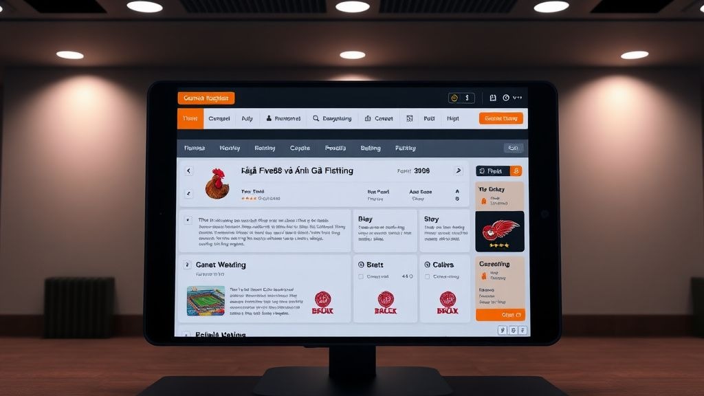 Đá Gà Five88 - Địa Chỉ Tin Cậy Cho Những Người Yêu Thích Cá Cược Đá Gà Trực Tuyến