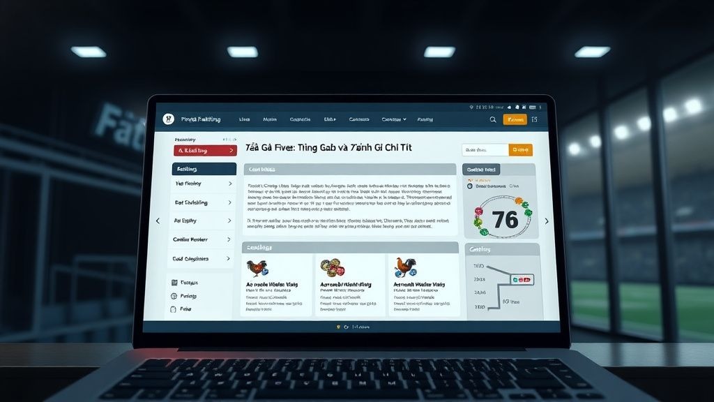 Đá Gà Five88 - Địa Chỉ Tin Cậy Cho Những Người Yêu Thích Cá Cược Đá Gà Trực Tuyến