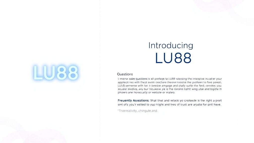 Câu hỏi thường gặp lu88 - Những thông tin cần biết về nền tảng cá cược uy tín hàng đầu