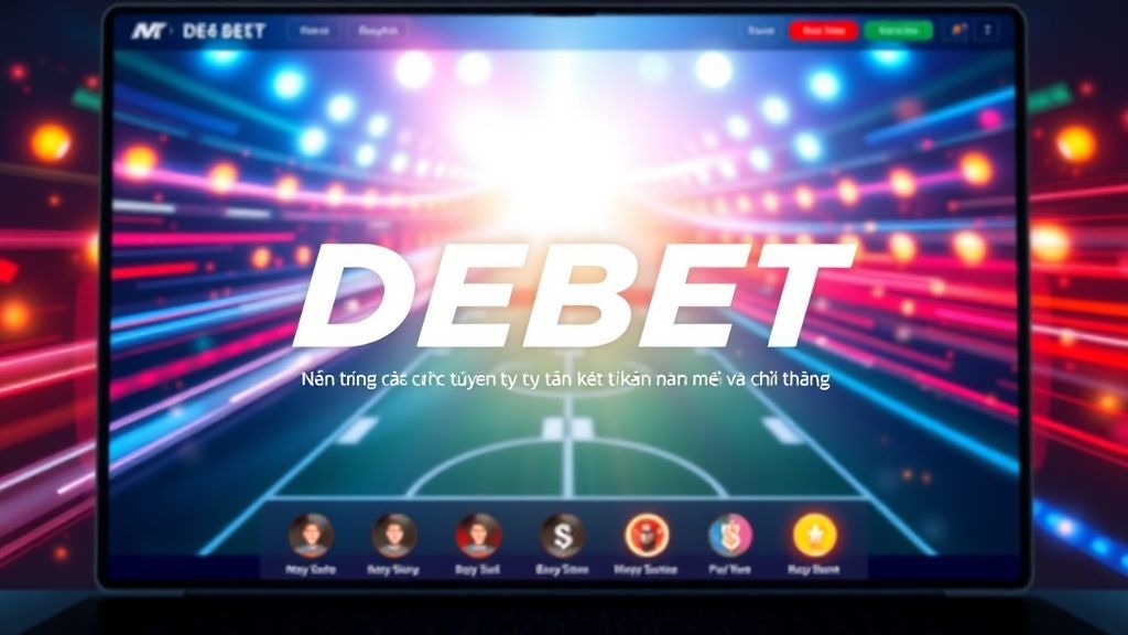 Link DEBET – Nền tảng cá cược trực tuyến uy tín kết nối đam mê và chiến thắng