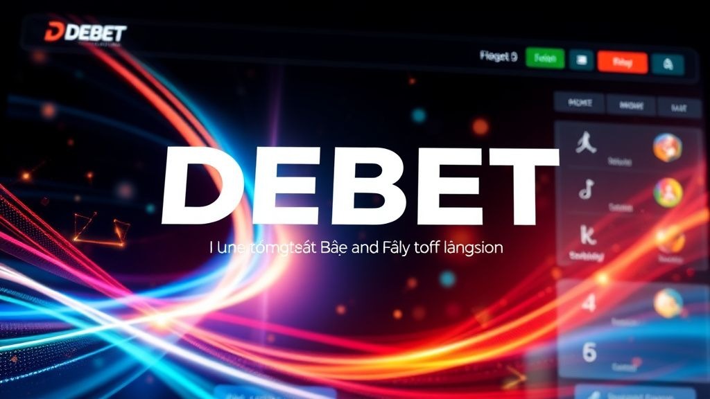 Link DEBET – Nền tảng cá cược trực tuyến uy tín kết nối đam mê và chiến thắng