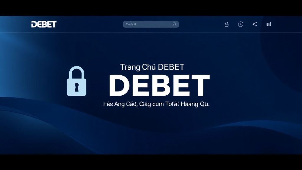 Trang Chủ DEBET - Nền Tảng Cá Cược Uy Tín, Đa Dạng và An Toàn Hàng Đầu