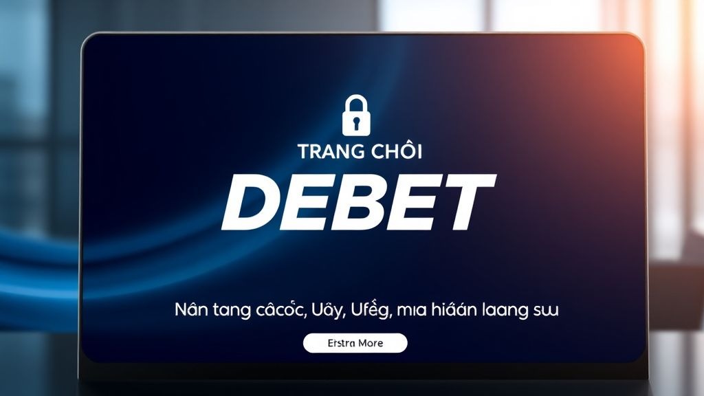Trang Chủ DEBET - Nền Tảng Cá Cược Uy Tín, Đa Dạng và An Toàn Hàng Đầu