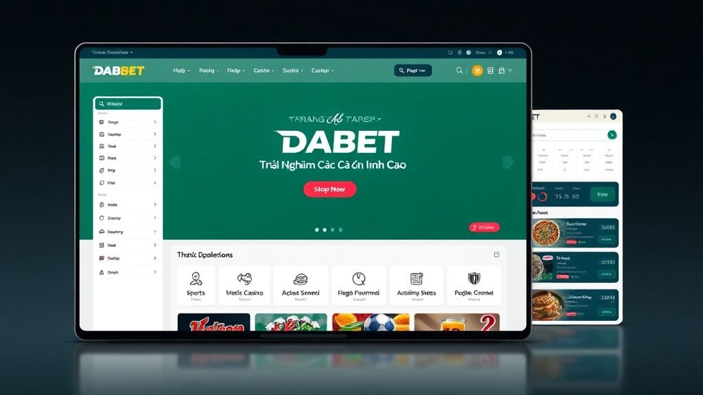 Trang chủ DABET - Trải Nghiệm Cá Cược Đỉnh Cao Với Giao Diện Thân Thiện Và Đa Dạng Tính Năng