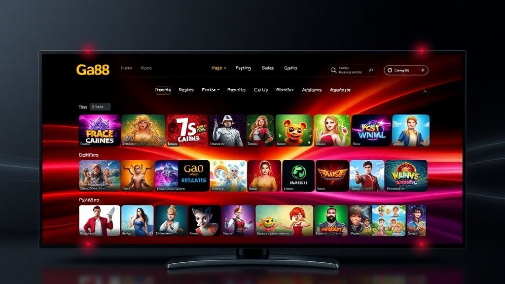 Trang chủ GA88 - Nền Tảng Giải Trí Trực Tuyến Đỉnh Cao Dành Cho Người Chơi Hiện Đại