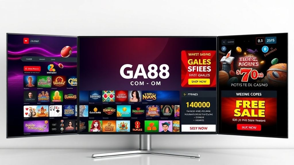 GA88 COM - Trang Cá cược Đẳng Cấp Với Kho Game Đa Dạng và Ưu Đãi Hấp Dẫn