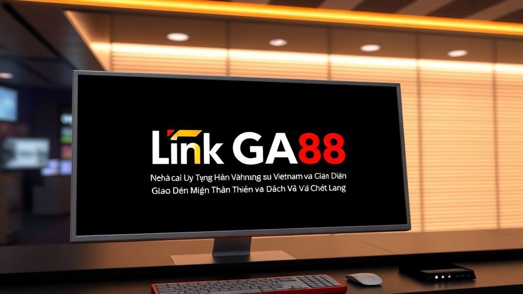 Link GA88 - Nhà Cái Uy Tín Hàng Đầu Việt Nam Với Giao Diện Thân Thiện Và Dịch Vụ Chất Lượng