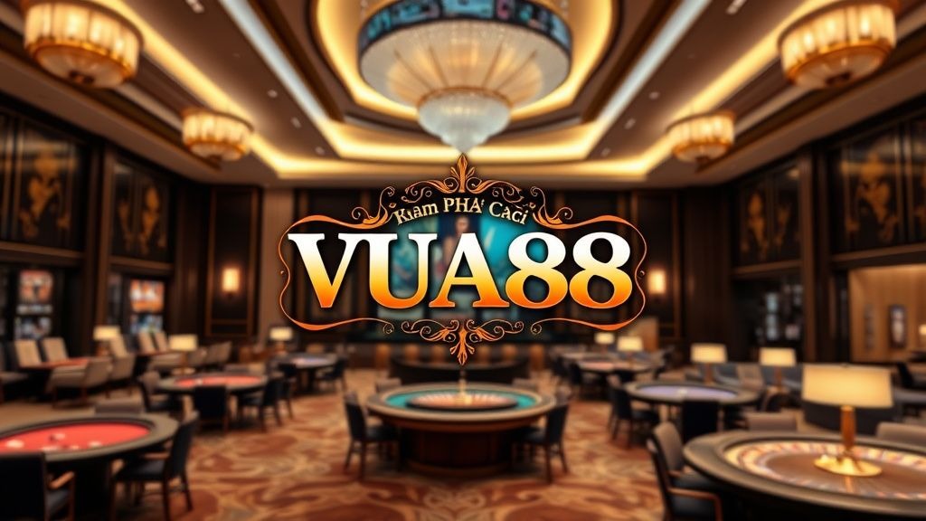 Khám Phá Nhà Cái VUA88 - Nơi Hội Tụ Các Trải Nghiệm Cá Cược Đẳng Cấp Và Uy Tín