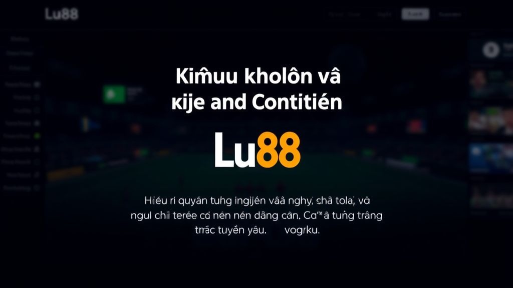 Điều khoản và điều kiện Lu88 - Hiểu rõ quyền lợi và nghĩa vụ của người chơi trên nền tảng cá cược trực tuyến hàng đầu
