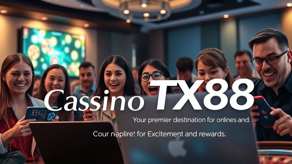 Experience the Thrill of Online Gaming at Casino TX88 - Your Premier Destination for Excitement and Rewards