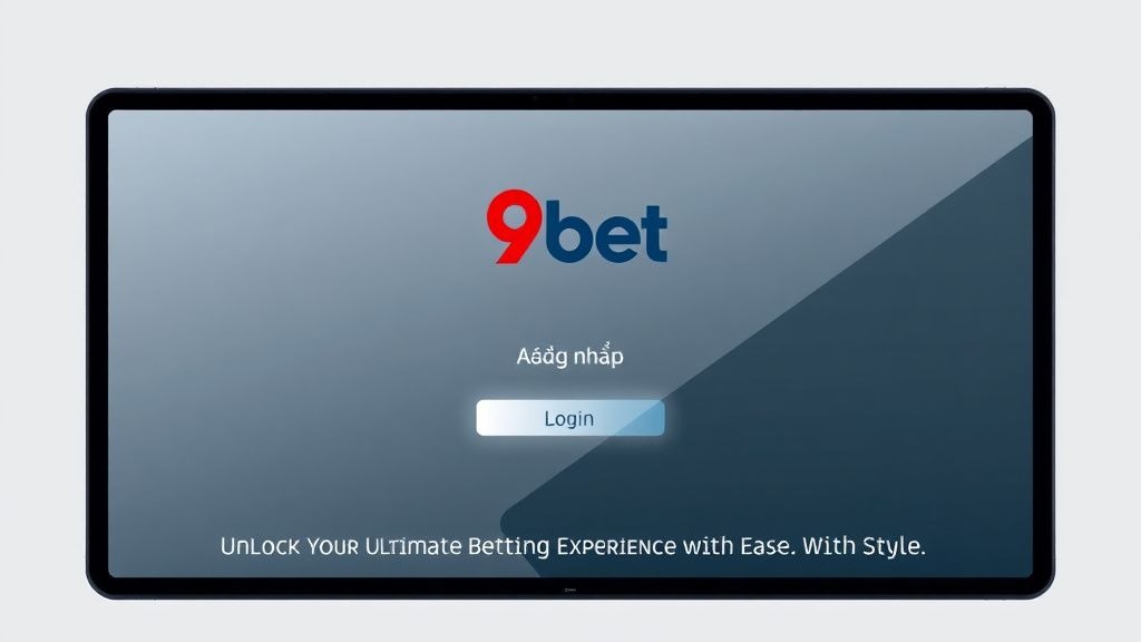 Đăng nhập 9bet - Unlock Your Ultimate Betting Experience with Ease