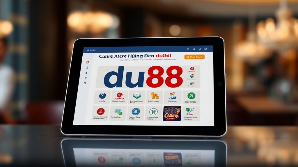 Hướng dẫn du88 - Cẩm nang toàn diện để trải nghiệm casino trực tuyến an toàn và chất lượng