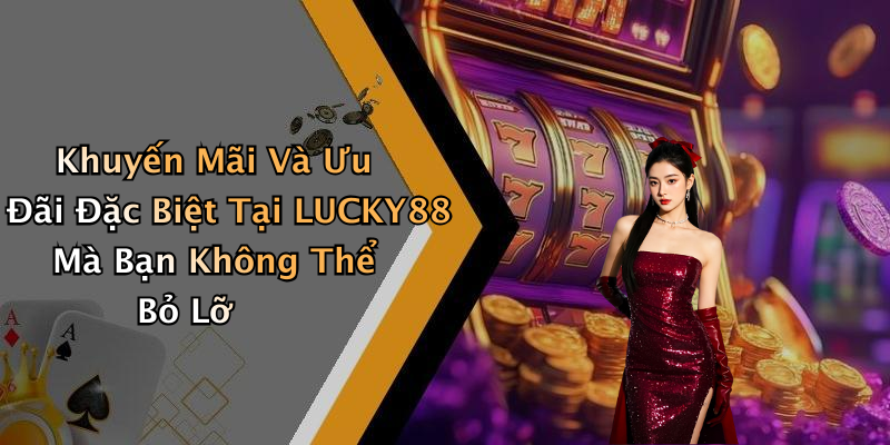 Khuyến Mãi Và Ưu Đãi Đặc Biệt Tại LUCKY88 Mà Bạn Không Thể Bỏ Lỡ