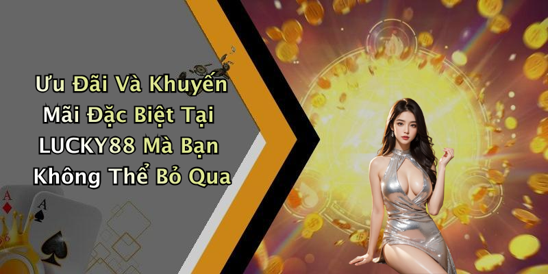 Ưu Đãi Và Khuyến Mãi Đặc Biệt Tại LUCKY88 Mà Bạn Không Thể Bỏ Qua
