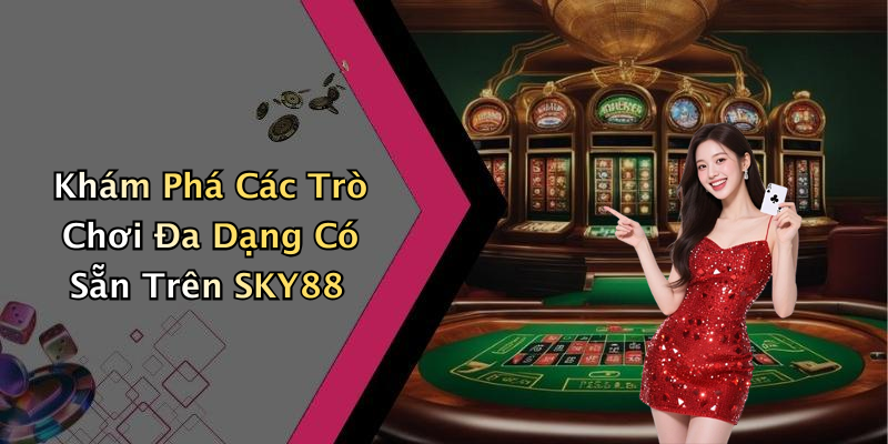 Khám Phá Các Trò Chơi Đa Dạng Có Sẵn Trên SKY88