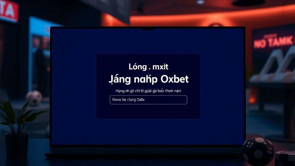 Đăng nhập Oxbet - Hướng Dẫn Chi Tiết Giúp Người Mới Bắt Đầu Thoải Mái Trên Cổng Game Đáng Tin Cậy